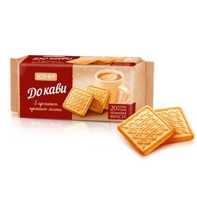 Roshen Kekse »Zum Kaffee« (gebackene Milch), 185 g