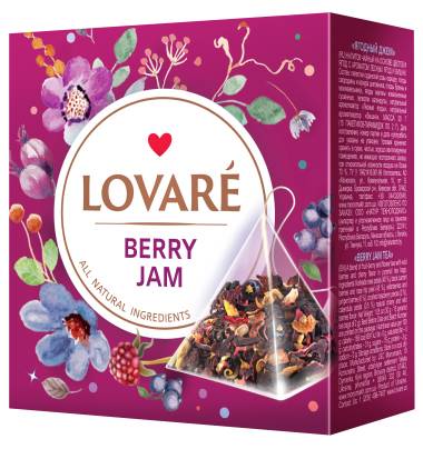 Lovare Tee-Pyramiden »Berry Jam«, 15×2 g