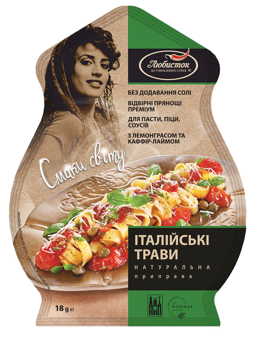 »Ljubystok« Gewürz Italienische Kräuter, 18 g