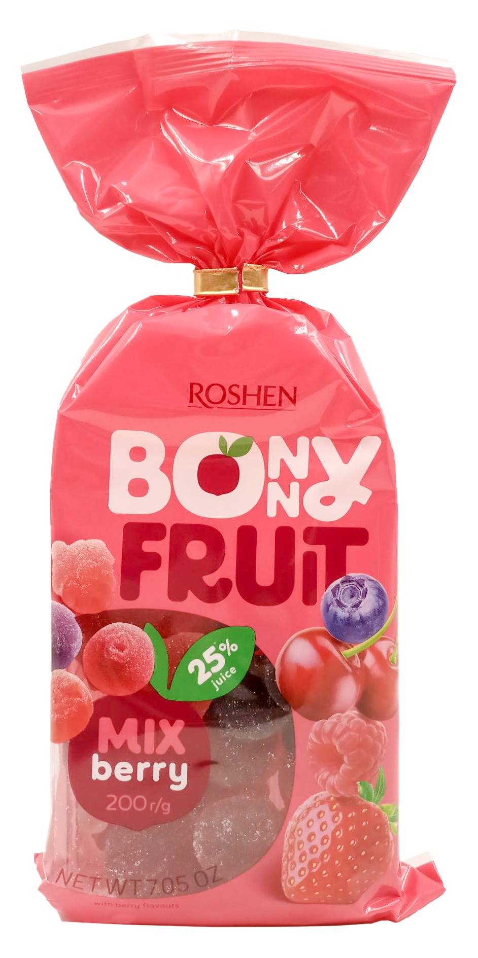 Roshen »Bonny-Fruit« Geleebonbons Beerenmix, 200 g