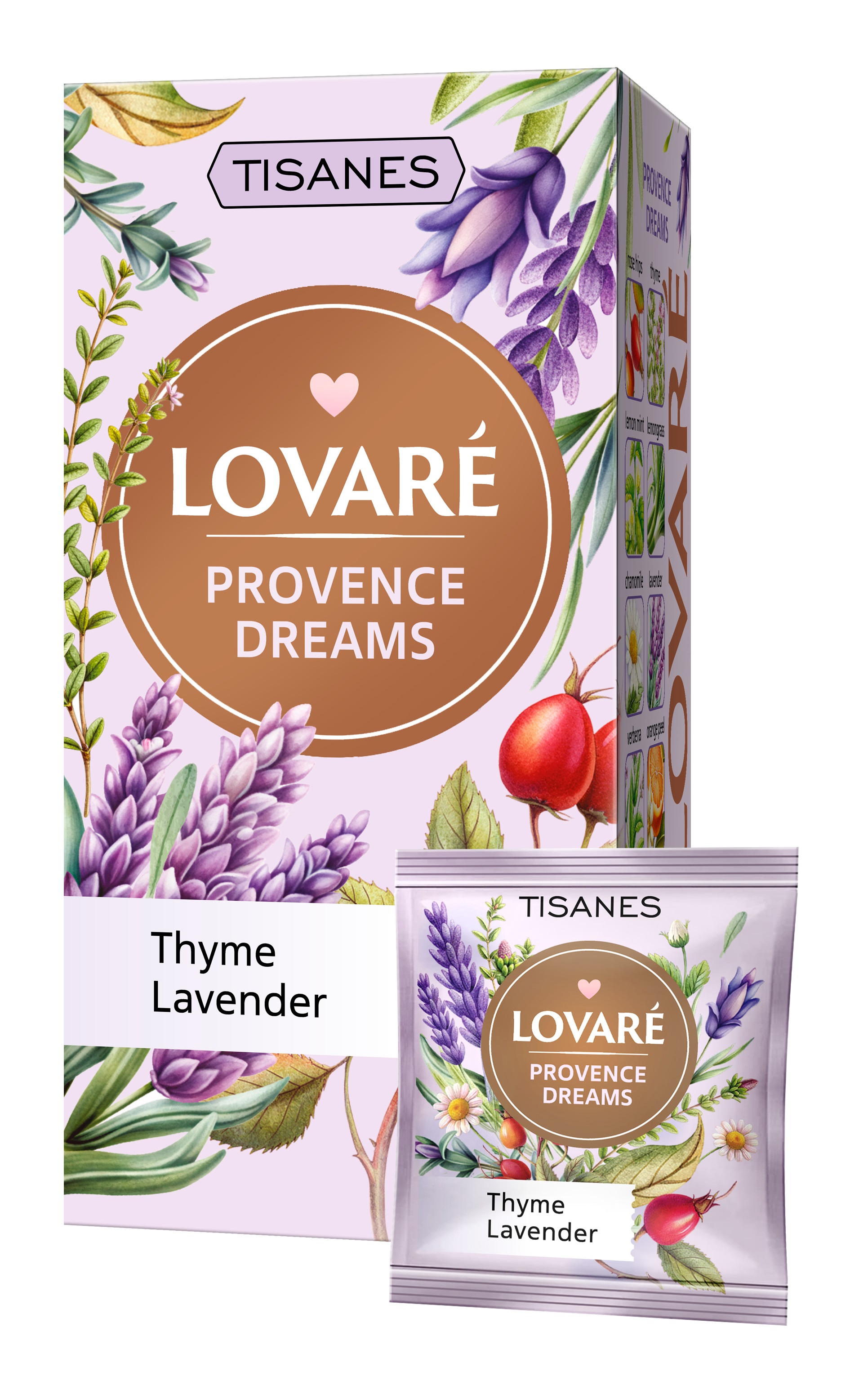 Lovare Kräuter- und Früchtetee »Provence Dreams«, 24×1,5 g